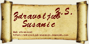 Zdravoljub Susanić vizit kartica